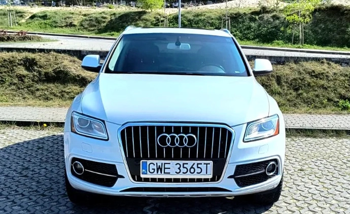 Audi Q5 cena 54900 przebieg: 236000, rok produkcji 2013 z Wejherowo małe 67